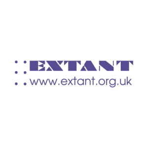 Extant's logo, which is the word EXTANT next to 6 dots. Underneath this is written 'www.extant.org.uk'